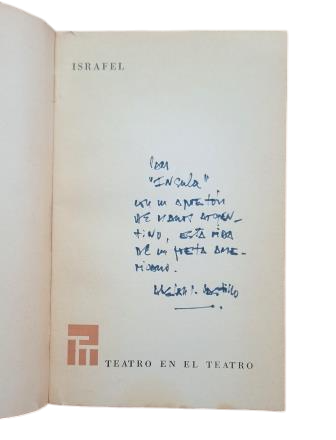 Castillo, Abelardo.- ISRAFEL (Dedicado)