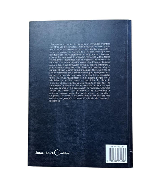Krugman, Paul.- DESARROLLO, GEOGRAFÍA Y TEORÍA ECONÓMICA