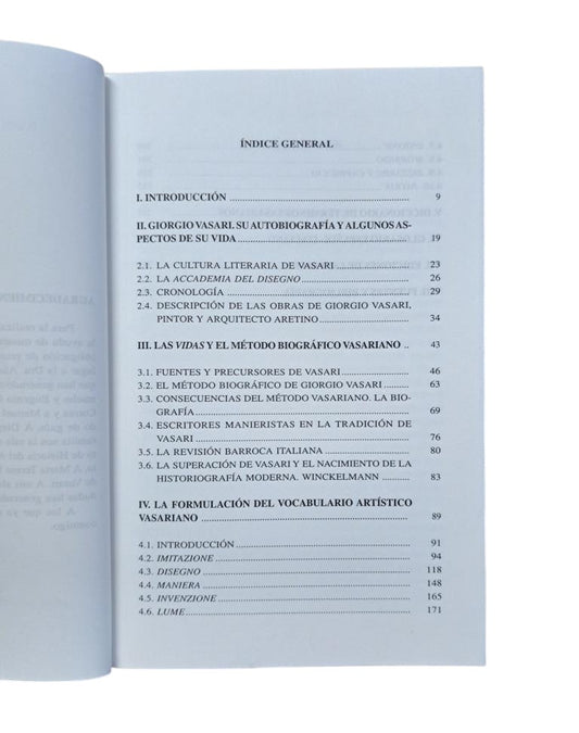 Montijano García, Juan María.- GIORGIO VASARI Y LA FORMULACIÓN DE UN VOCABULARIO ARTÍSTICO