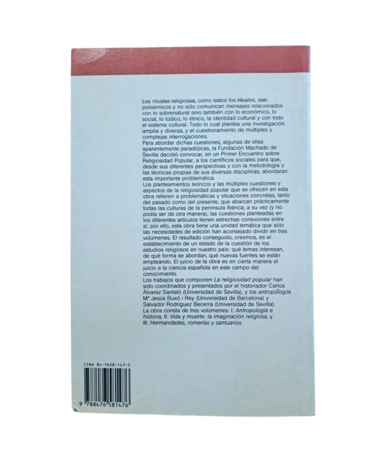 VV.AA.- LA RELIGIOSIDAD POPULAR (I - II - III)