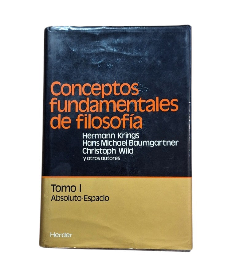 VV.AA.- CONCEPTOS FUNDAMENTALES DE FILOSOFÍA (I - II)