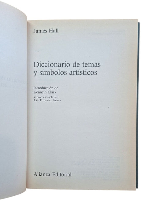 Hall, James.- DICCIONARIO DE TEMAS Y SÍMBOLOS ARTÍSTICOS