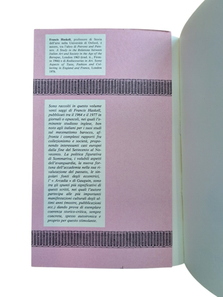 Haskell, Francis.- ARTE E LINGUAGGIO DELLA POLITICA E ALTRI SAGGI