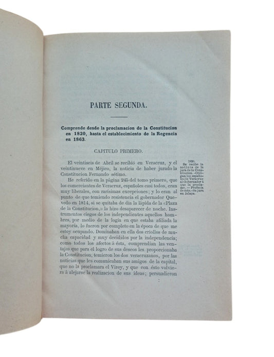 Arrangoiz.- MÉJICO DESDE 1808 HASTA 1867 (II)