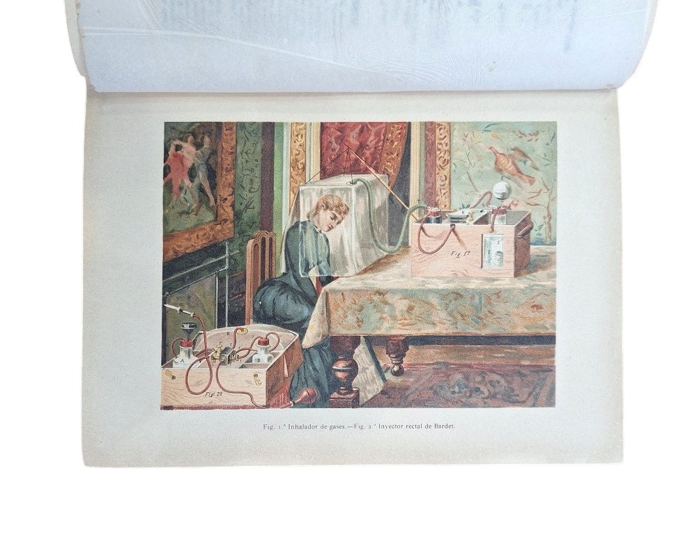 Pérez M. Mínguez, Mariano.- FORMULARIO ENCICLOPÉDICO DE MEDICINA, FARMACIA Y VETERINARIA (4 Vols.)
