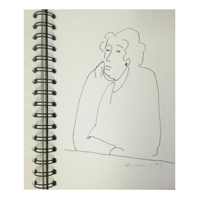 Andrews, Annabel.- LA CAFETERÍA PERDIDA (DIBUJOS). LIBRO DE AUTOR.