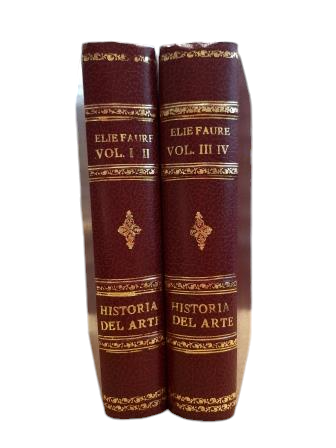 Faure, Élie.- HISTORIA DEL ARTE (4 TOMOS EN 2 VOLS.)