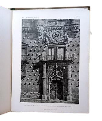ARTE Y DECORACIÓN EN ESPAÑA. ARQUITECTURA-ARTE DECORATIVO. TOMO VI. 84 LÁMINAS