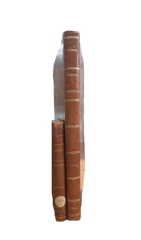 Adhémar, J.- TRAITÉ DE GÉOMÉTRIE DESCRIPTIVE. TEXTO + ATLAS