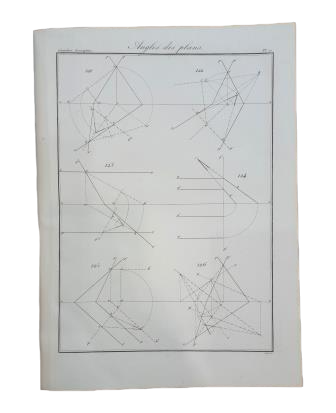 Adhémar, J.- TRAITÉ DE GÉOMÉTRIE DESCRIPTIVE. TEXTO + ATLAS