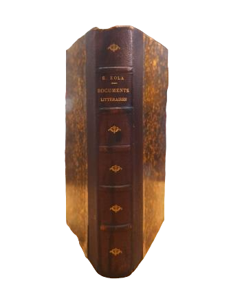 Zola, Émile.- DOCUMENTS LITTÉRAIRES. ÉTUDES ET PORTRAITS