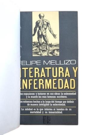 Mellizo, Felipe.- LITERATURA Y ENFERMEDAD
