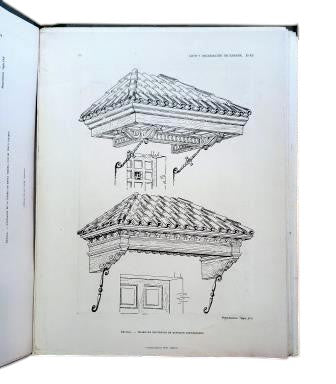 Falgás, Víctor de.- ARTE Y DECORACIÓN EN ESPAÑA. ARQUITECTURA-ARTE DECORATIVO. TOMO XI-XII