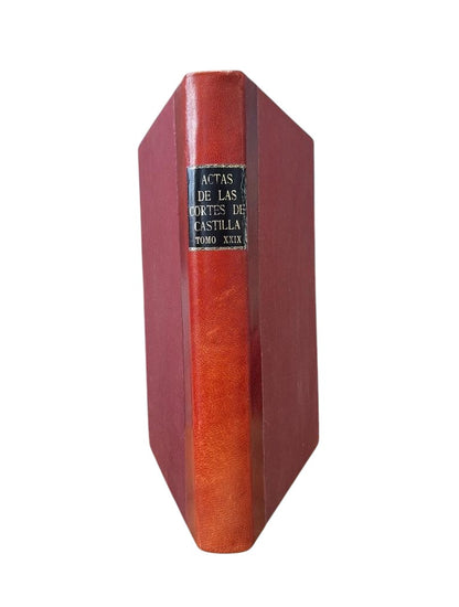 ACTAS DE LAS CORTES DE CASTILLA 1617 - 1620. TOMO XXIX