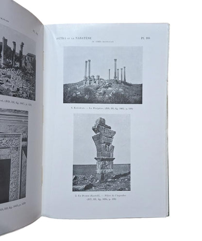 Kammerer, A.- PÉTRA ET LA NABATÈNE. TEXTE + ATLAS.