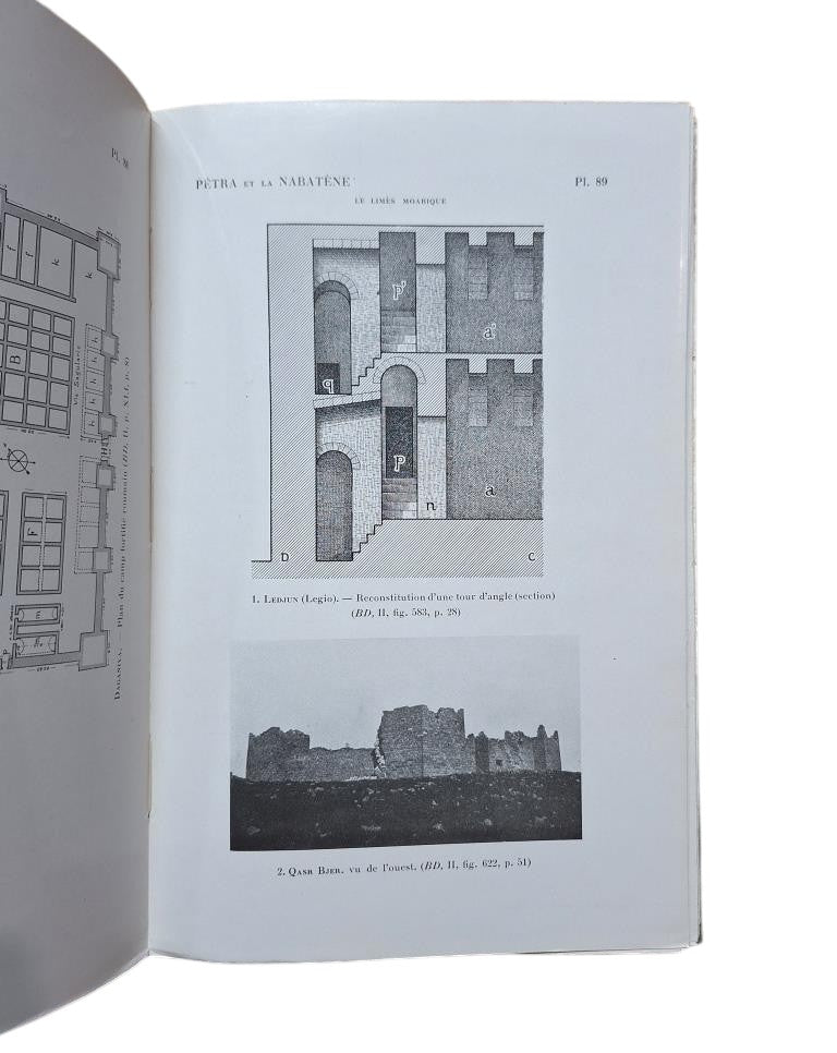 Kammerer, A.- PÉTRA ET LA NABATÈNE. TEXTE + ATLAS.
