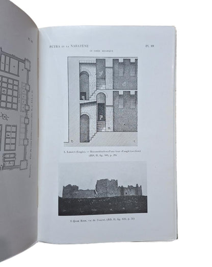 Kammerer, A.- PÉTRA ET LA NABATÈNE. TEXTE + ATLAS.
