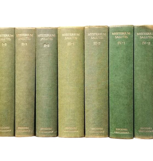 VV. AA.- MYSTERIUM SALUTIS. MANUAL DE TEOLOGÍA COMO HISTORIA DE LA SALVACIÓN (9 VOLS.)