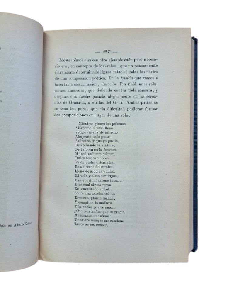 Schack, Adolfo F.- POESÍA Y ARTE DE LOS ÁRABES EN ESPAÑA Y SICILIA. 3 TOMOS EN 1 VOL.