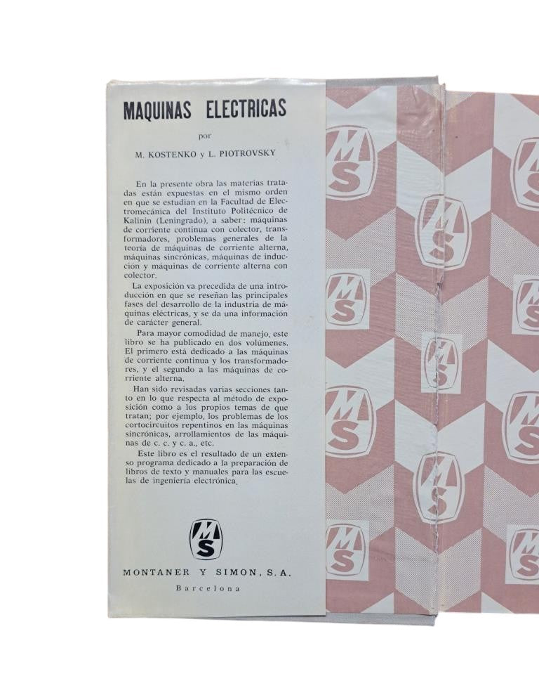 Kostenko, M & Piotrovsky. L.- MÁQUINAS ELÉCTRICAS (I-II)