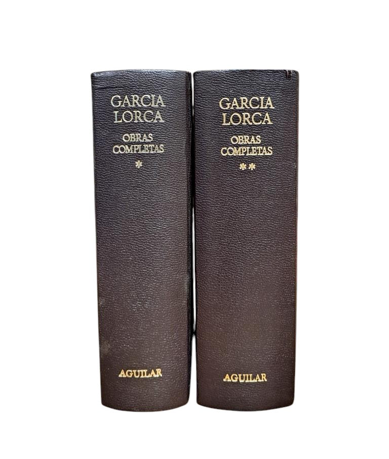 García Lorca, Federico.- OBRAS COMPLETAS (I - II)
