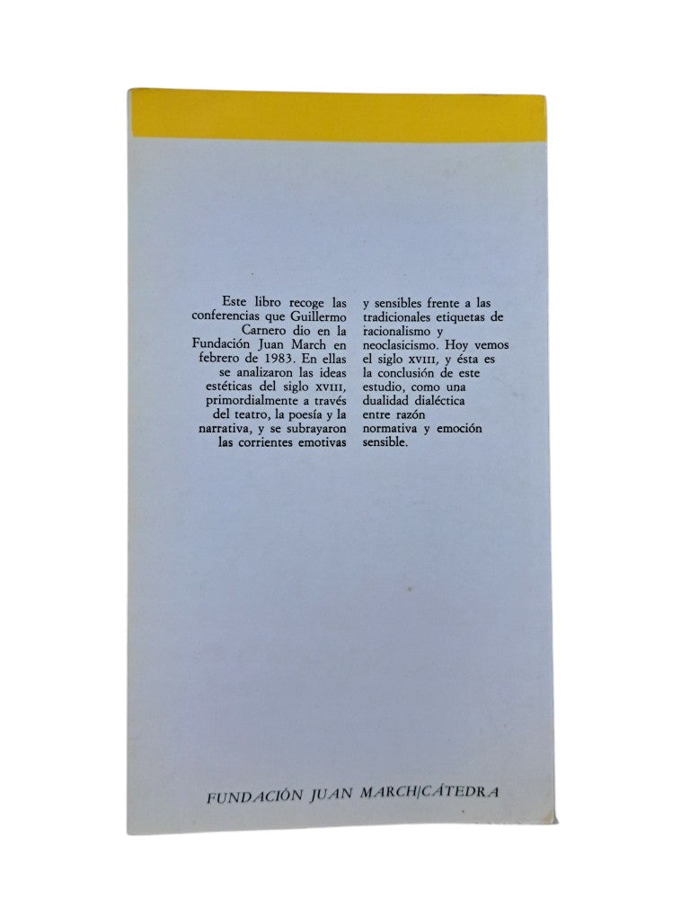 Carnero, Guillermo.- LA CARA OSCURA DEL SIGLO DE LAS LUCES