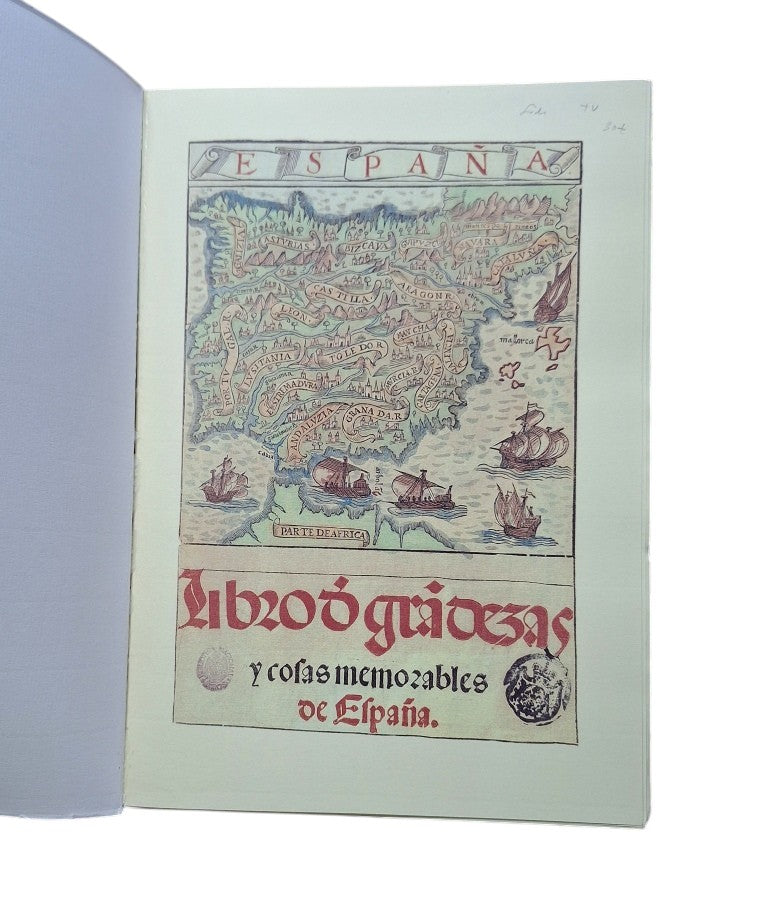 Medina, Pedro de.- LIBRO DE GRANDEZAS Y COSAS MEMORABLES DE ESPAÑA
