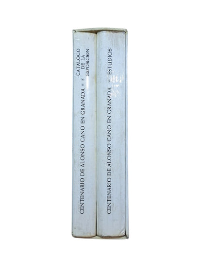 VV.AA.- CENTENARIO DE ALONSO CANO EN GRANADA (I-II) ESTUDIOS + CATÁLOGO DE LA EXPOSICIÓN