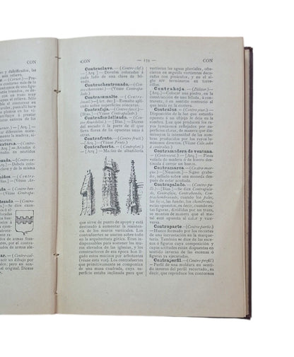 Adeline, J. & Mélida, J. R.- VOCABULARIO DE TÉRMINOS DE ARTE