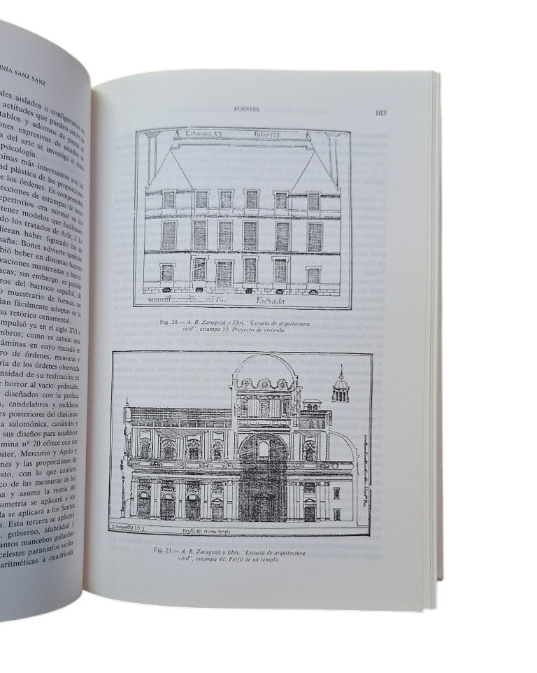 León Tello, F. J. & Sanz Sanz, Mª Virginia.- ESTÉTICA Y TEORÍA DE LA ARQUITECTURA EN LOS TRATADOS ESPAÑOLES DEL SIGLO XVIII