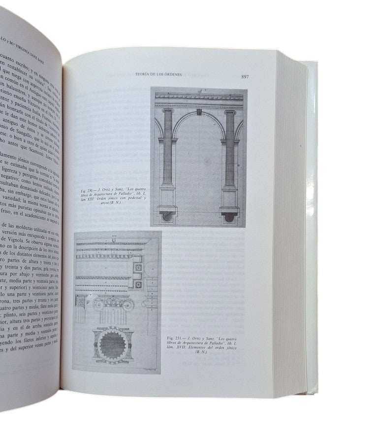 León Tello, F. J. & Sanz Sanz, Mª Virginia.- ESTÉTICA Y TEORÍA DE LA ARQUITECTURA EN LOS TRATADOS ESPAÑOLES DEL SIGLO XVIII
