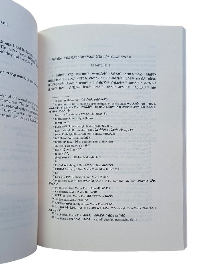 Abraha, Tedros.- THE ETHIOPIC VERSION OF THE LETTER TO THE HEBREWS