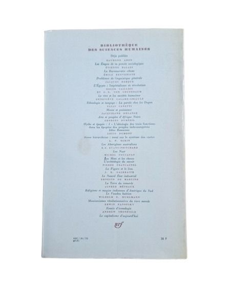 Panofsky, Erwin.- L' OEUVRE D' ART ET SES SIGNIFICATIONS. ESSAIS SUR LES ARTS VISUELS