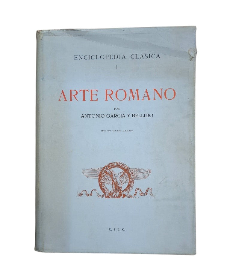 García y Bellido, Antonio.- ENCICLOPEDIA CLÁSICA. ARTE ROMANO