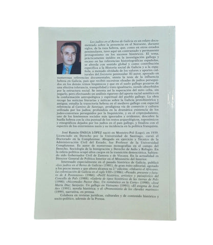 Ónega, José Ramón.- LOS JUDÍOS EN EL REINO DE GALICIA
