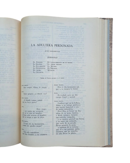Vega, Lope de.- AUTOS Y COLOQUIOS (3 VOLS.)