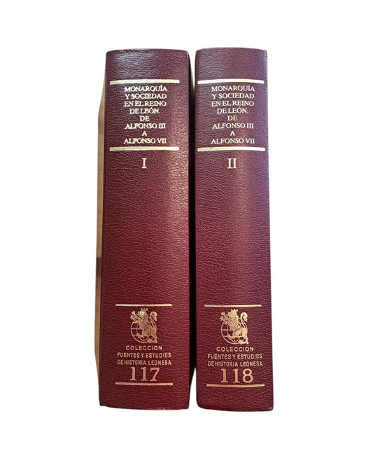 VV.AA.- MONARQUÍA Y SOCIEDAD EN EL REINO DE LEÓN. DE ALFONSO III A ALFONSO VII (I-II)