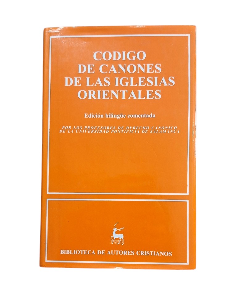 VV.AA.- CÓDIGO DE CÁNONES DE LAS IGLESIAS ORIENTALES