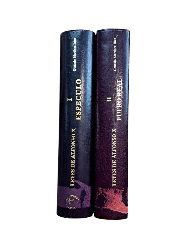 Martínez Diez, Gonzalo (ed).- LEYES DE ALFONSO X (I-II)