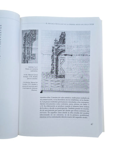 Herrera García, Francisco Javier.- EL RETABLO SEVILLANO EN LA PRIMERA MITAD DEL SIGLO XVIII. EVOLUCIÓN Y DIFUSIÓN DEL RETABLO DE ESTÍPITES