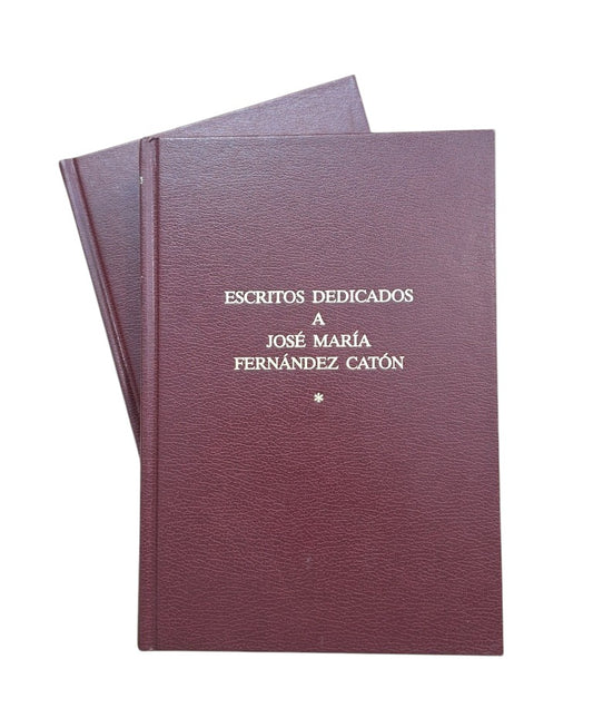 Díaz y Díaz, Manuel C. (Coordinador).- ESTUDIOS DEDICADOS A JOSÉ MARÍA FERNÁNDEZ CATÓN (I-II)