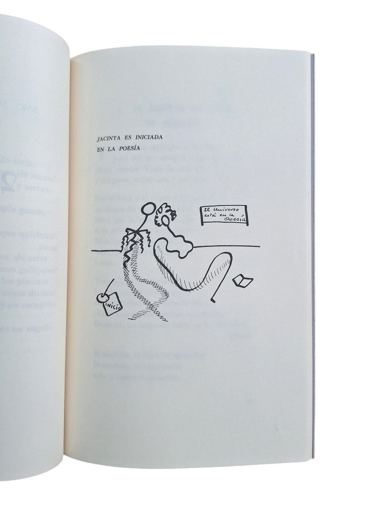 Moreno Villa, José.- JACINTA LA PELIRROJA. POEMA EN POEMAS Y DIBUJOS