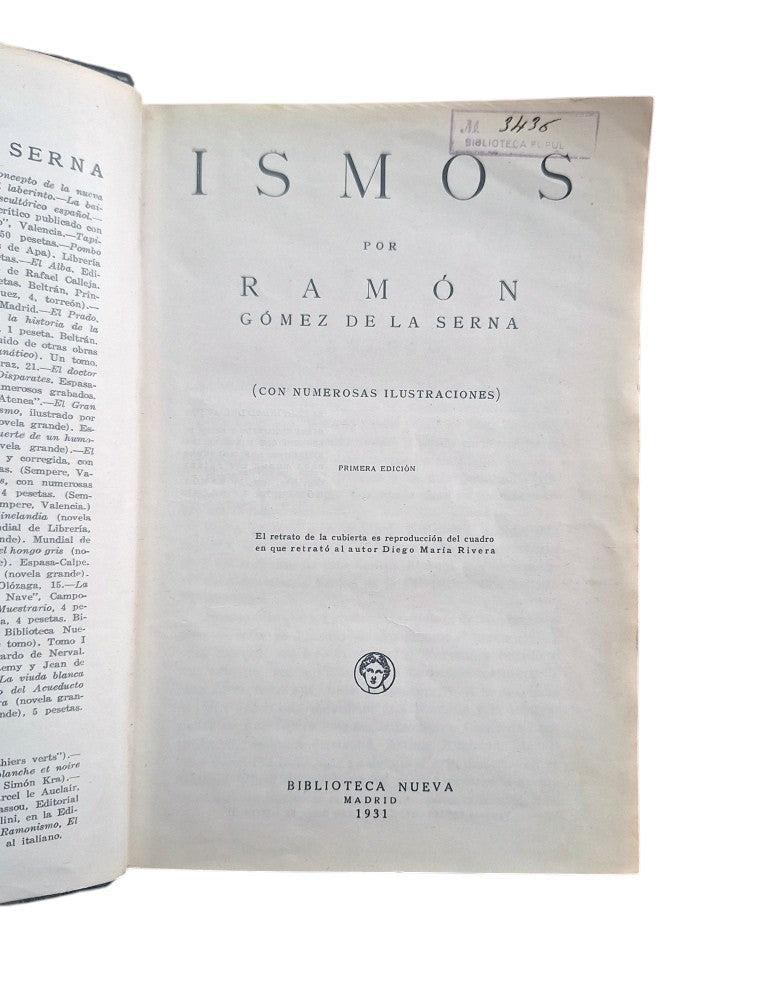 Gómez de la Serna, Ramón.- ISMOS (Primera edición)