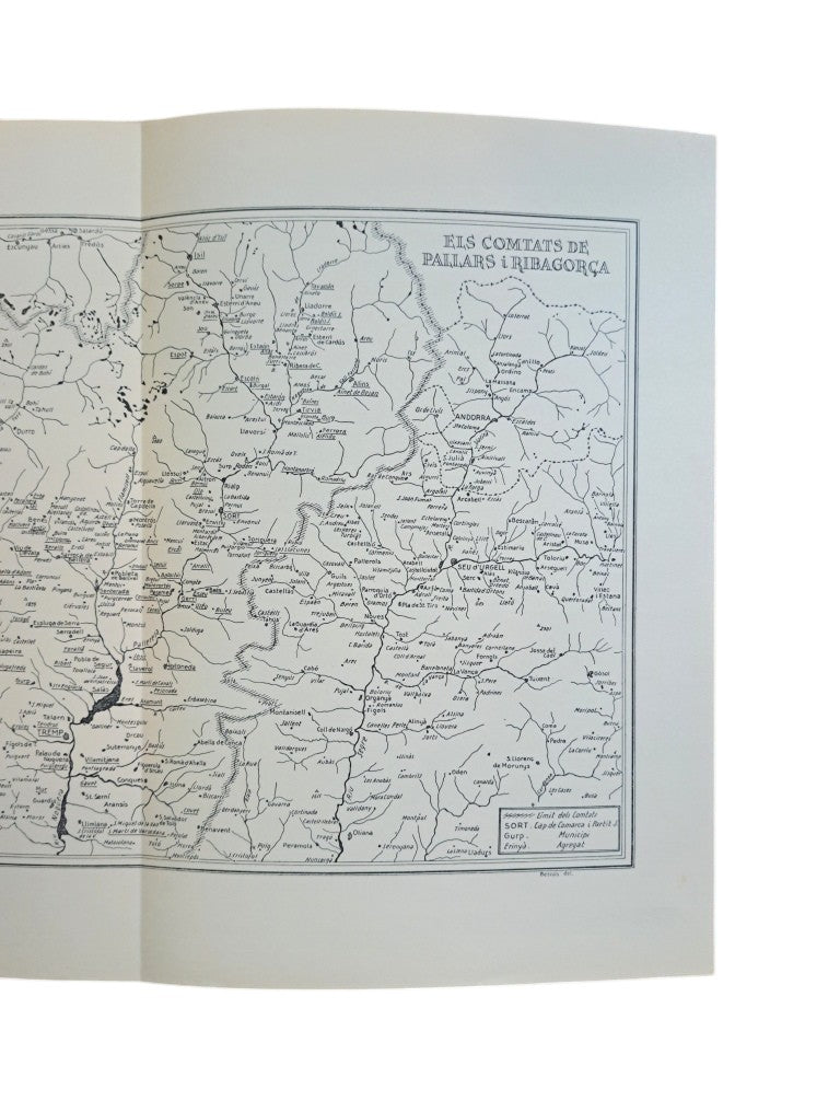 D'Abadal i de Vinyals, R.- CATALUNYA CAROLÍNGIA. ELS COMTATS DE PALLARS I RIBAGORÇA (I-II)