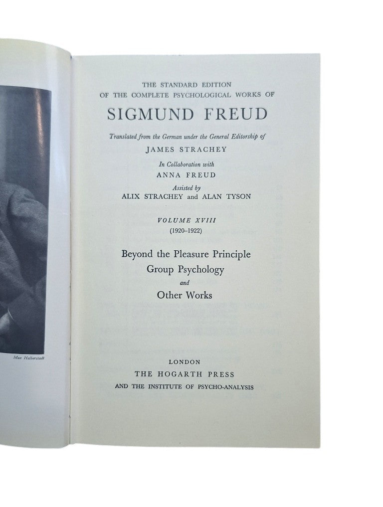 Freud, Sigmund.- THE STANDARD EDITION OF THE COMPLETE PSYCHOLOGICAL WORKS (24 VOLS.)