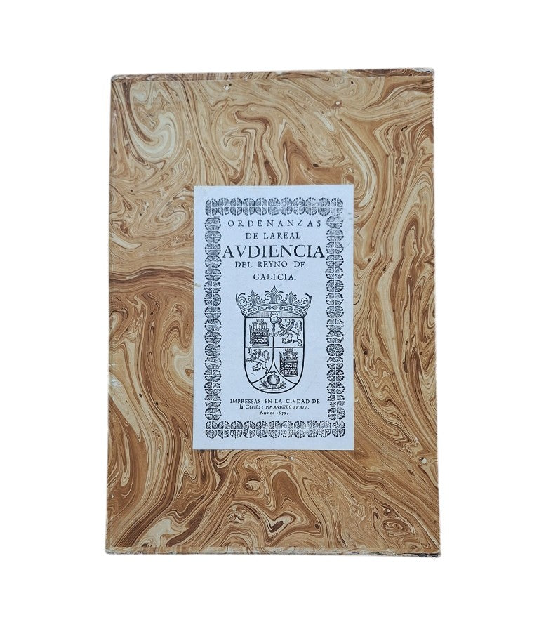 ORDENANZAS DE LA REAL AUDIENCIA DEL REYNO DE GALICIA (FACSÍMIL)