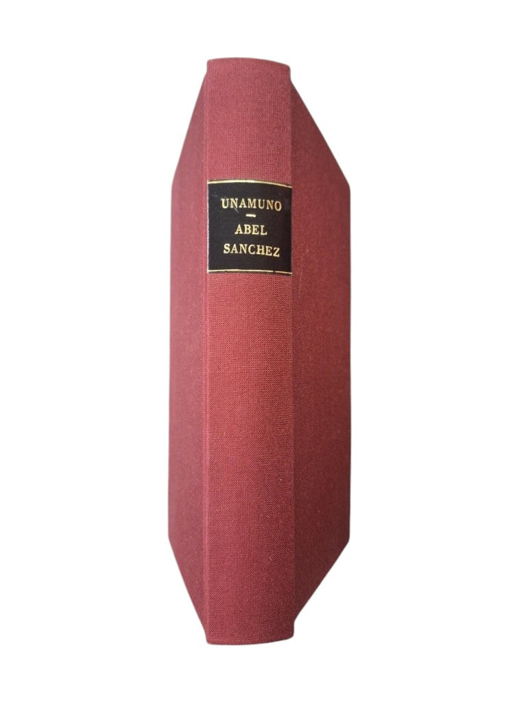 Unamuno, Miguel de.- ABEL SÁNCHEZ. UNA HISTORIA DE PASIÓN