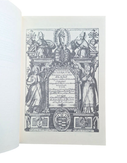 Bermúdez de Pedraza, Francisco.- HISTORIA ECLESIÁSTICA DE GRANADA (FACSÍMIL)