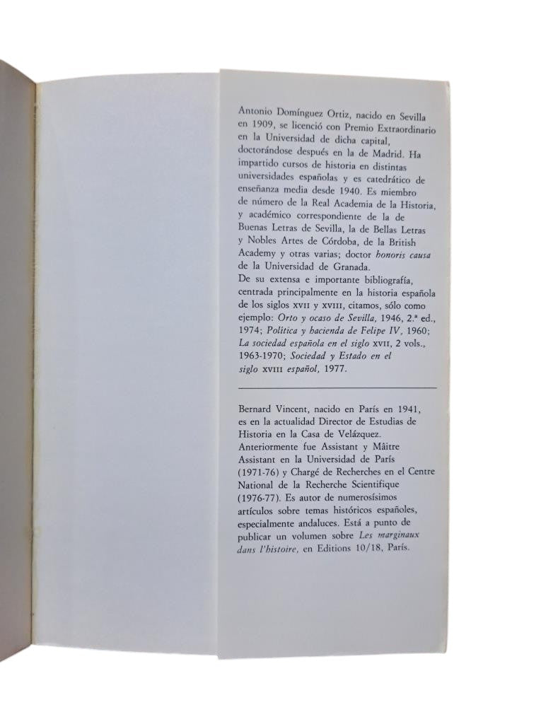 Domínguez Ortiz, A. & Vincent, B.- HISTORIA DE LOS MORISCOS. VIDA Y TRAGEDIA DE UNA MINORÍA