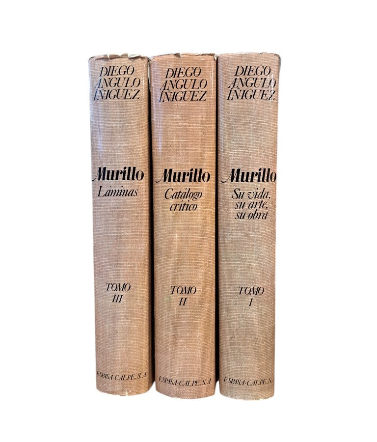 Angulo Íñiguez, Diego.- MURILLO (I - II - III)
